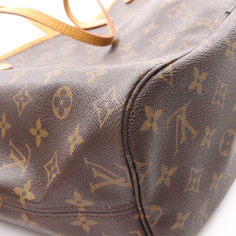 路易威登 Neverfull MM 單肩手提包 M40156 Monogram 帆布皮革二手-5