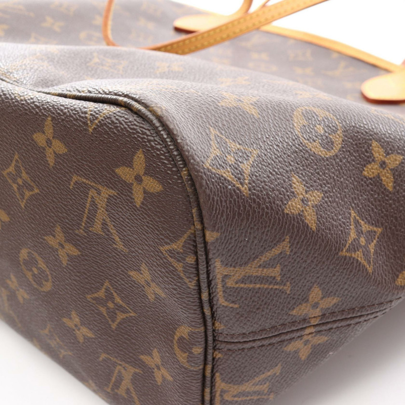路易威登 Neverfull MM 單肩手提包 M40156 Monogram 帆布皮革二手-6