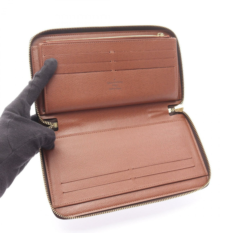 路易威登 Zippy Organizer 長皮夾 M62581 Monogram 帆布 棕色 二手 LV-2