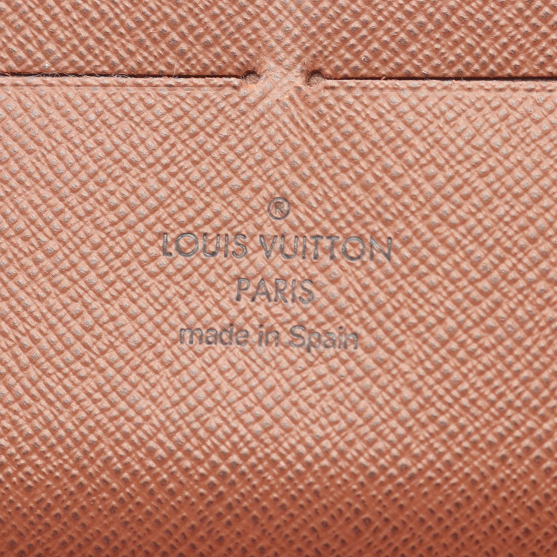 路易威登 Zippy Organizer 長皮夾 M62581 Monogram 帆布 棕色 二手 LV-4