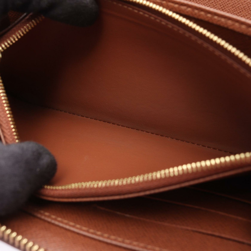 路易威登 Zippy Organizer 長皮夾 M62581 Monogram 帆布 棕色 二手 LV-6