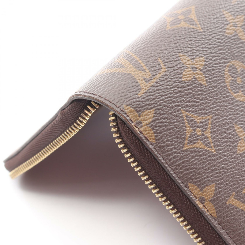 路易威登 Zippy Organizer 長皮夾 M62581 Monogram 帆布 棕色 二手 LV-8