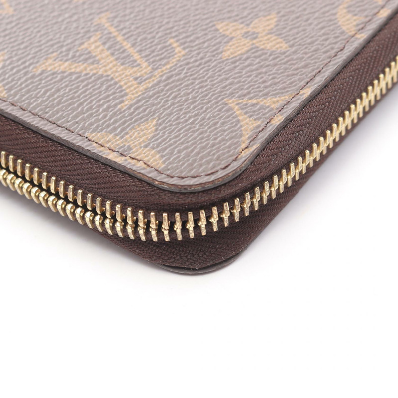 路易威登 Zippy Organizer 長皮夾 M62581 Monogram 帆布 棕色 二手 LV-9