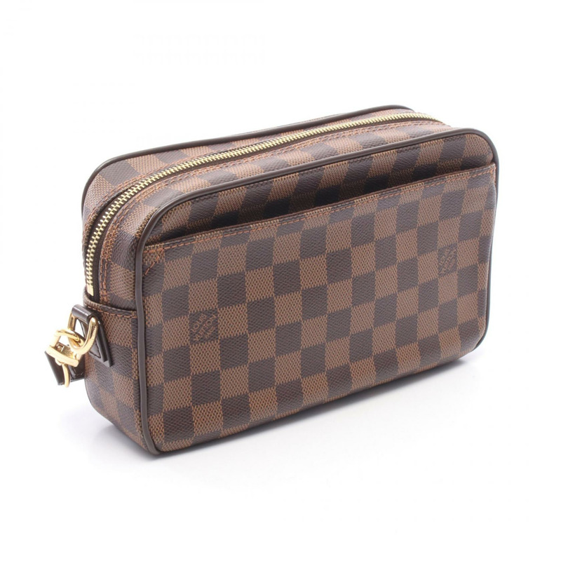 LOUIS VUITTON Pochette Saint Paul 手拿包 N41219 Damier 帆布皮革二手-1