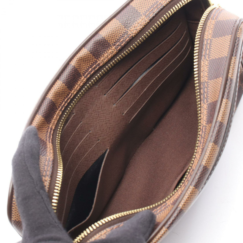 LOUIS VUITTON Pochette Saint Paul 手拿包 N41219 Damier 帆布皮革二手-2