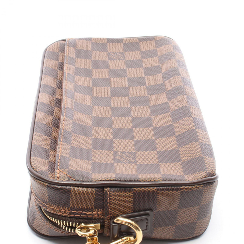 LOUIS VUITTON Pochette Saint Paul 手拿包 N41219 Damier 帆布皮革二手-6