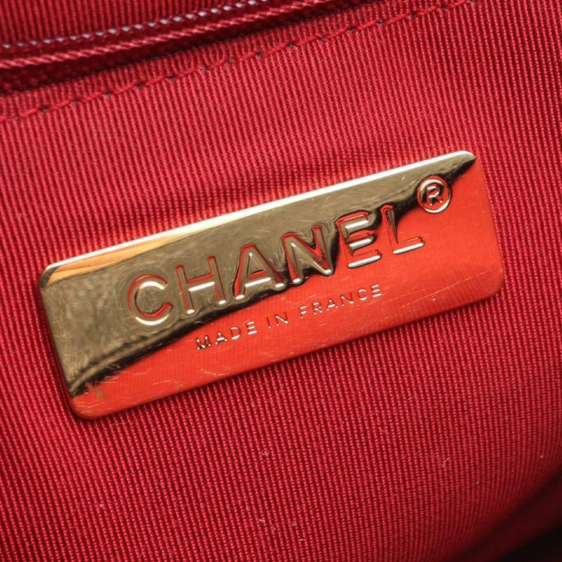 CHANEL 19 Dix-Neuf 馬特拉斯鏈單肩斜背包 AS1160 皮革 BK-3