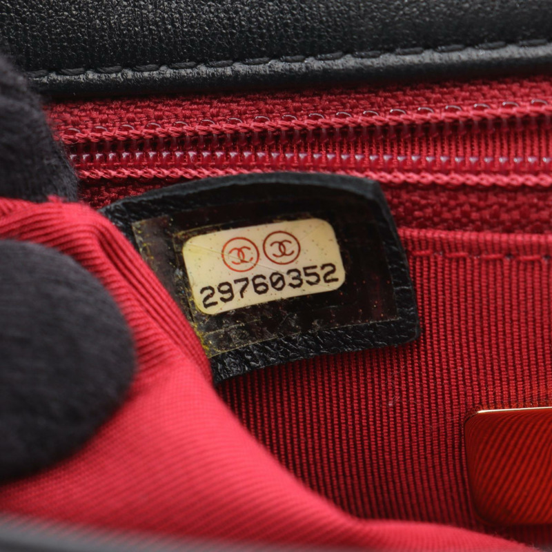 CHANEL 19 Dix-Neuf 馬特拉斯鏈單肩斜背包 AS1160 皮革 BK-4