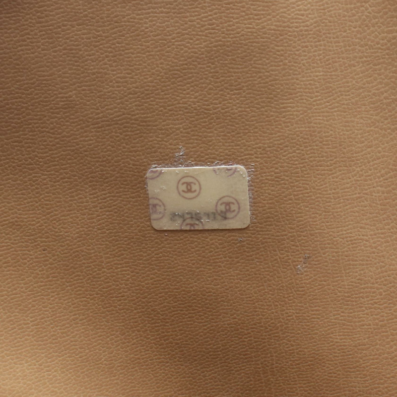 香奈兒 (CHANEL) Matelasse Coco Ball 鏈條手提單肩包，小牛皮，米色，金色五金，二手-4