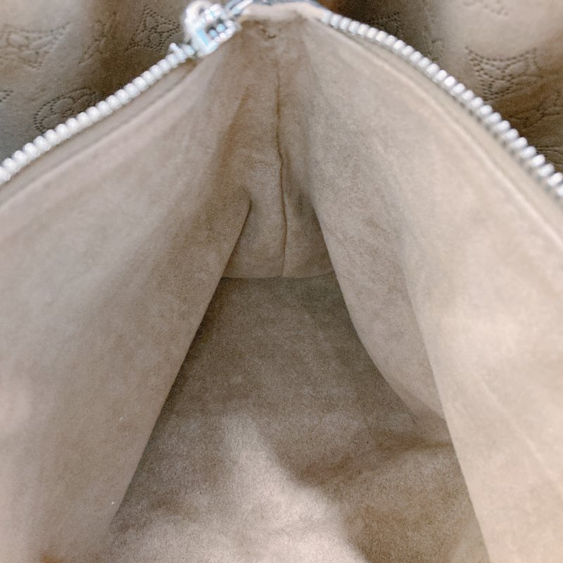 MS0705 Louis Vuitton 路易威登 手提單肩包牛皮  米色金扣Bella Mahina Tote Calfskin Beige x GHW-22