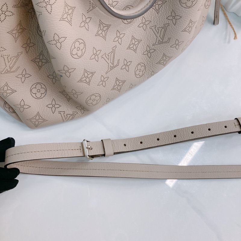 MS0705 Louis Vuitton 路易威登 手提單肩包牛皮  米色金扣Bella Mahina Tote Calfskin Beige x GHW-25