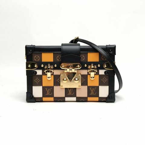 LOUIS VUITTON PETITEMALLE月光寶盒20拼色PVC2019肩背包