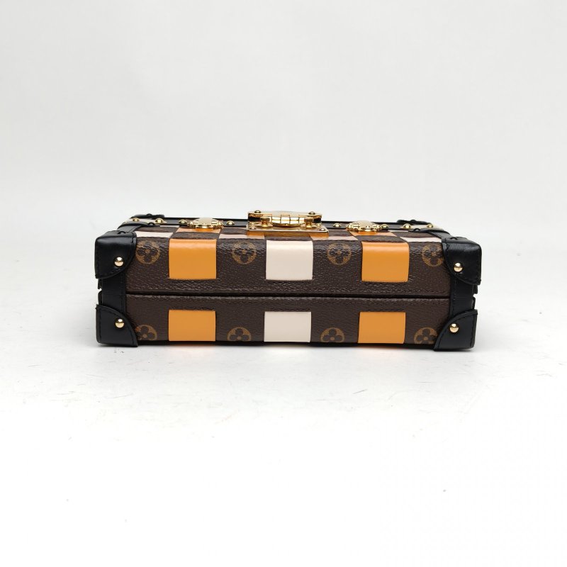 LOUIS VUITTON PETITEMALLE月光寶盒20拼色PVC2019肩背包-4