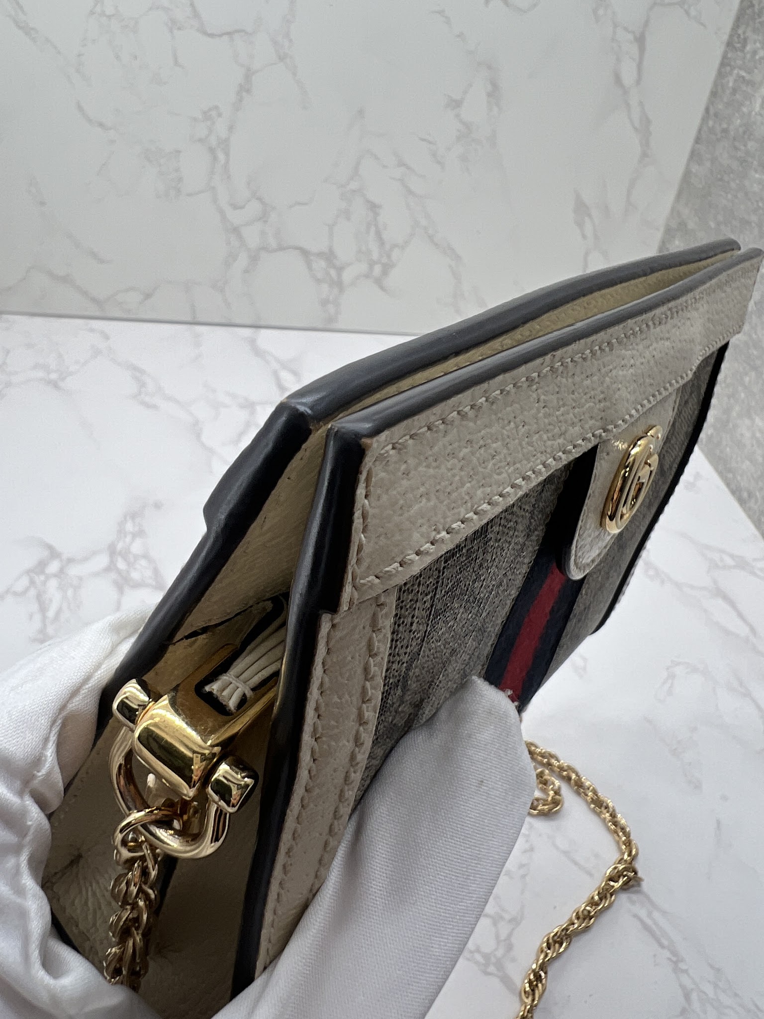 香緹國際精品 GUCCI mini 夾子包 1005-2