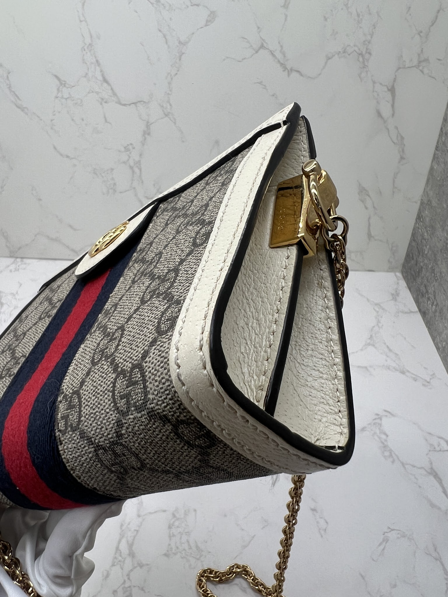 香緹國際精品 GUCCI mini 夾子包 1005-4