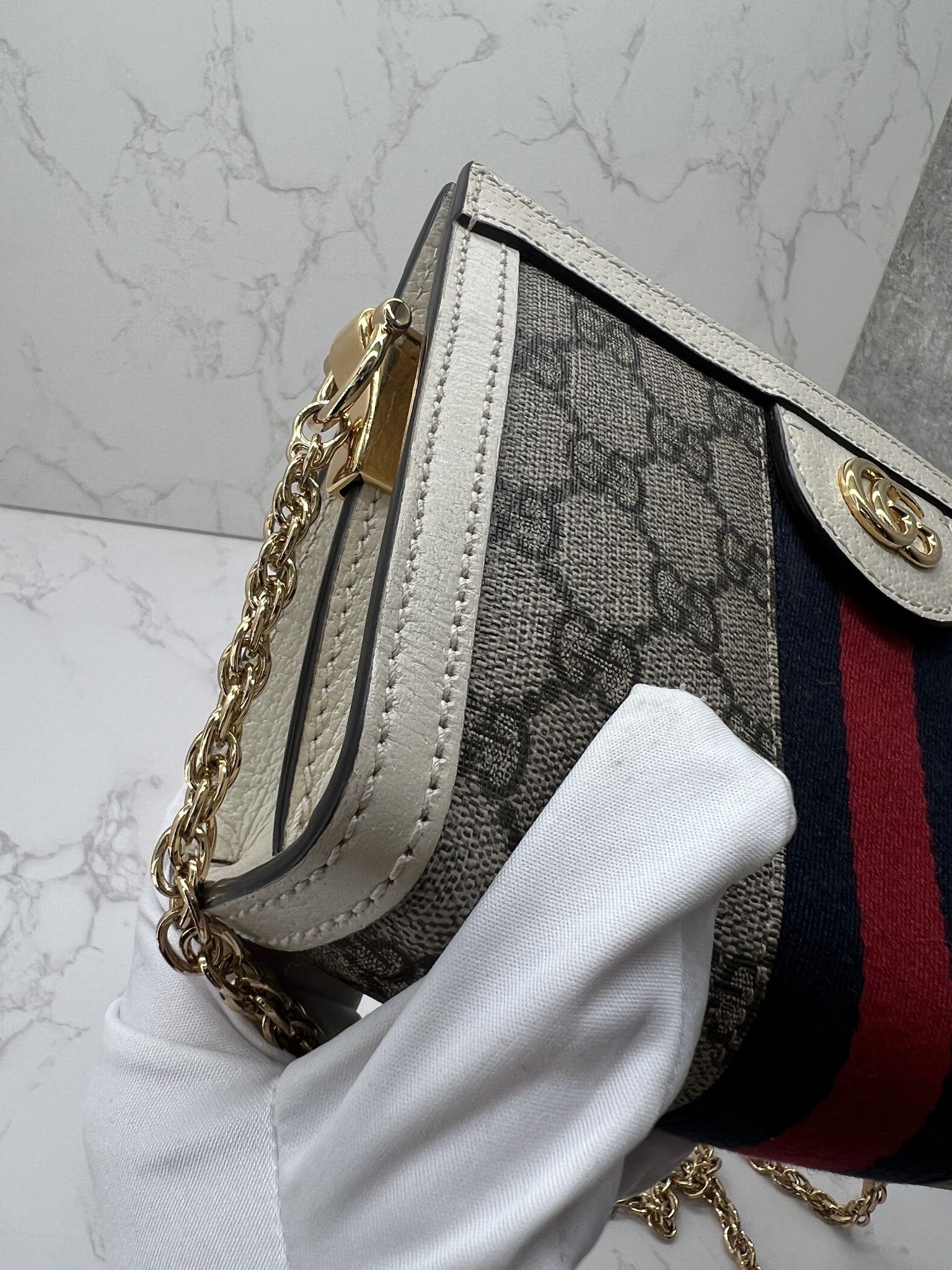香緹國際精品 GUCCI mini 夾子包 1005-5