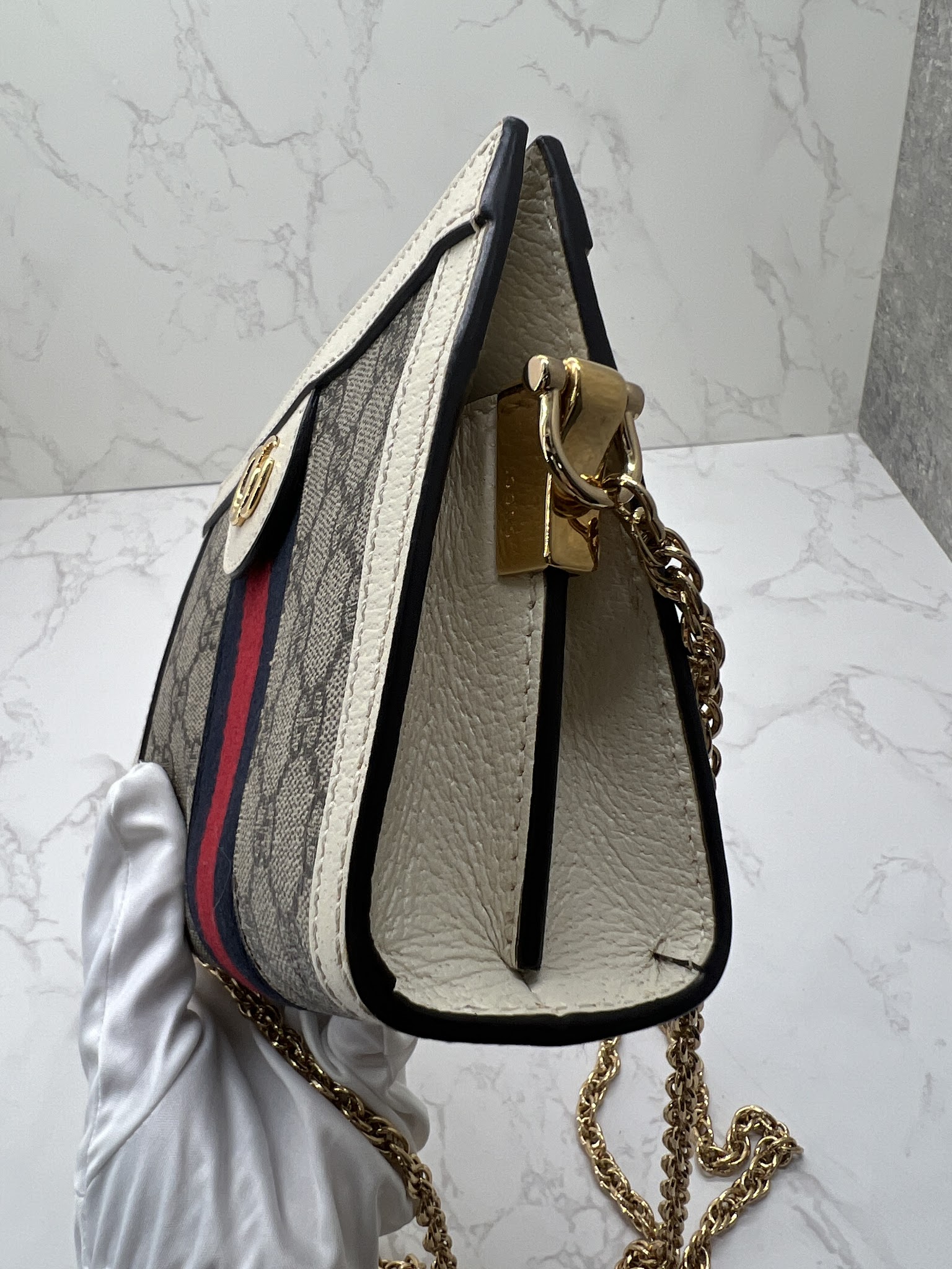 香緹國際精品 GUCCI mini 夾子包 1005-7