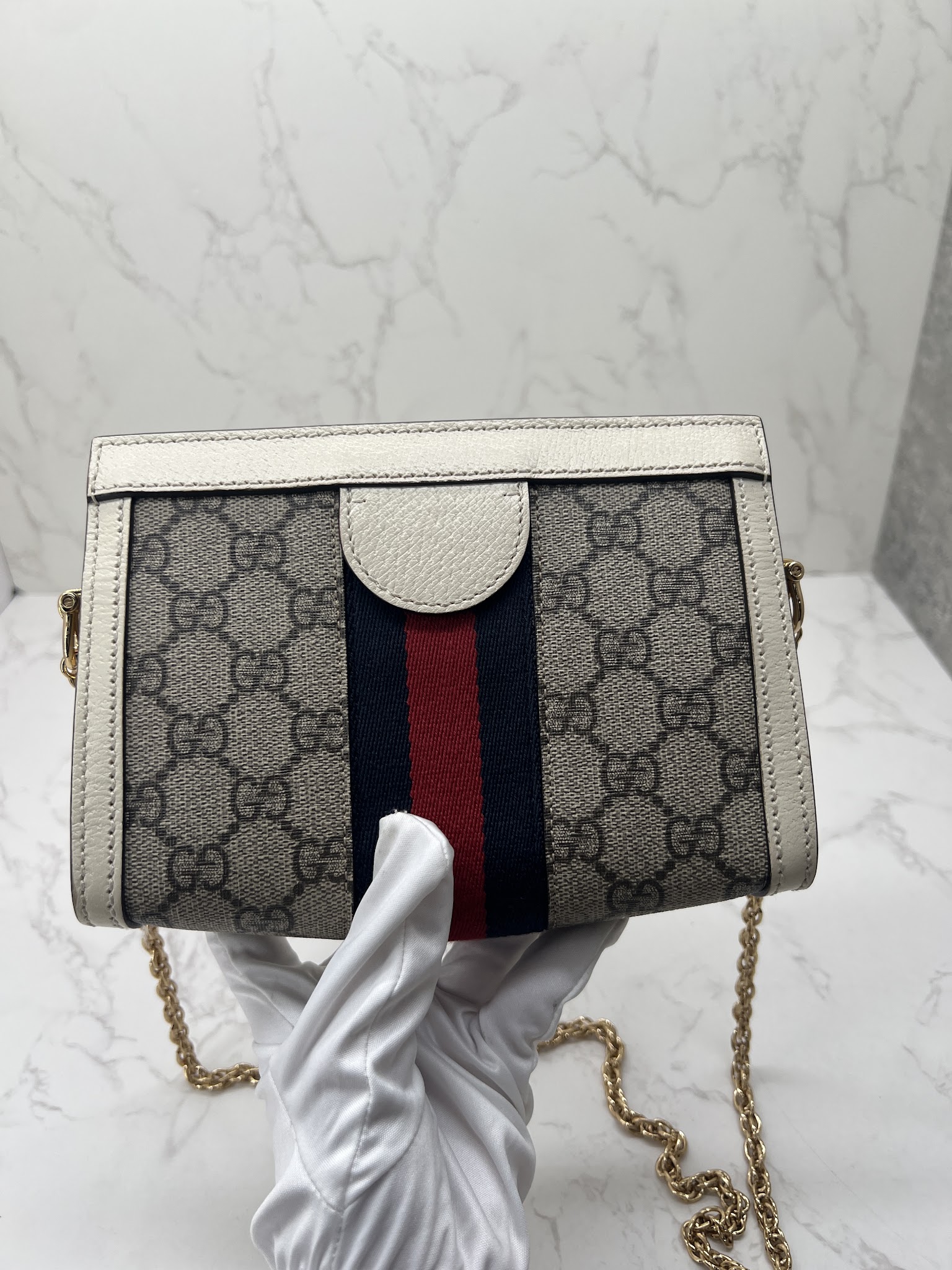 香緹國際精品 GUCCI mini 夾子包 1005-8