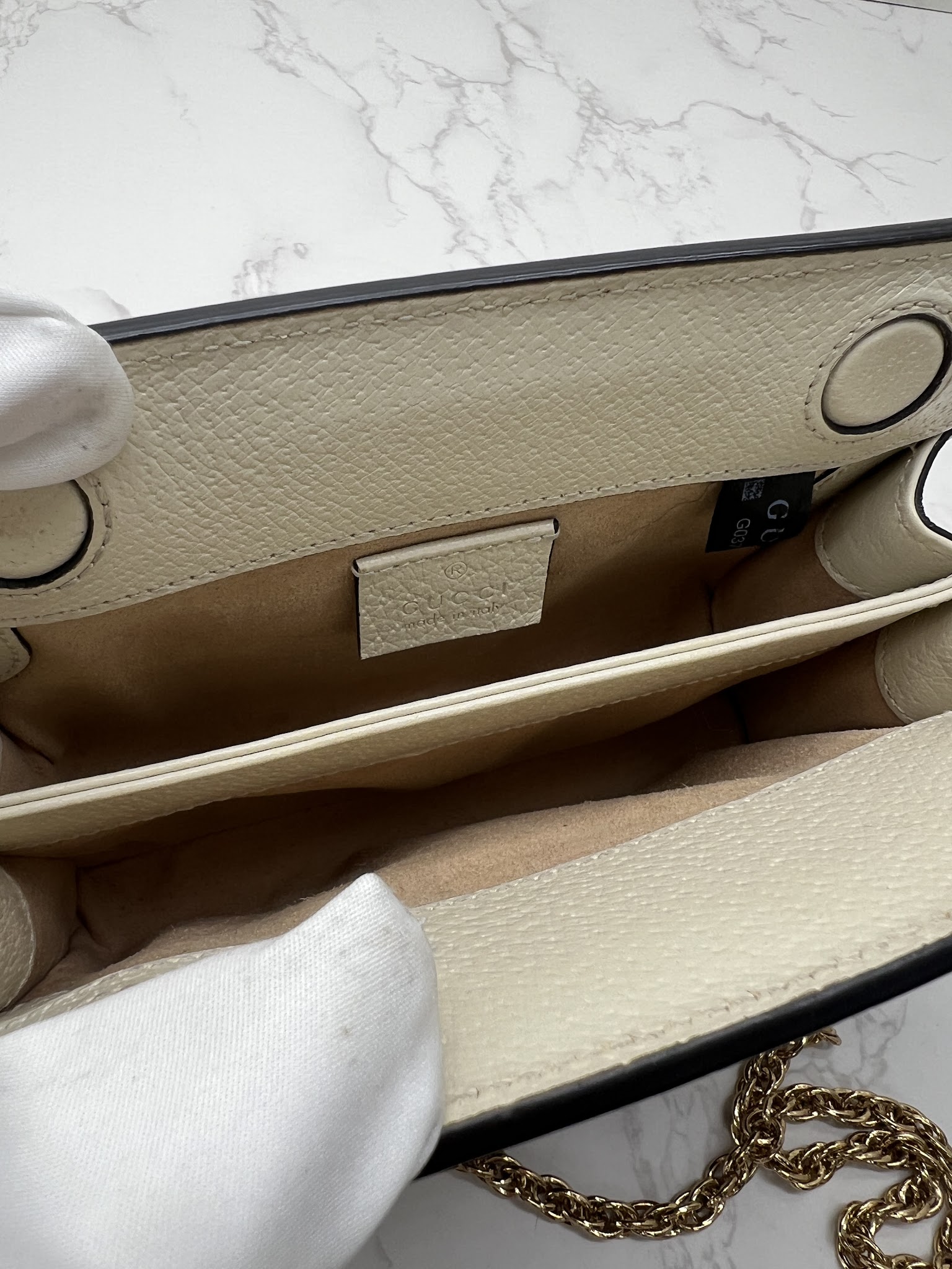 香緹國際精品 GUCCI mini 夾子包 1005-9