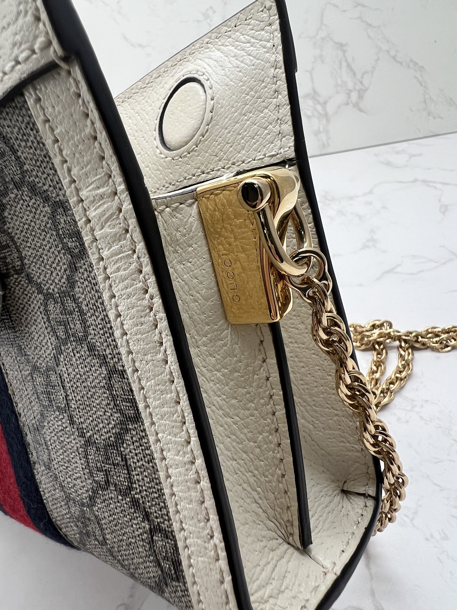 香緹國際精品 GUCCI mini 夾子包 1005-12