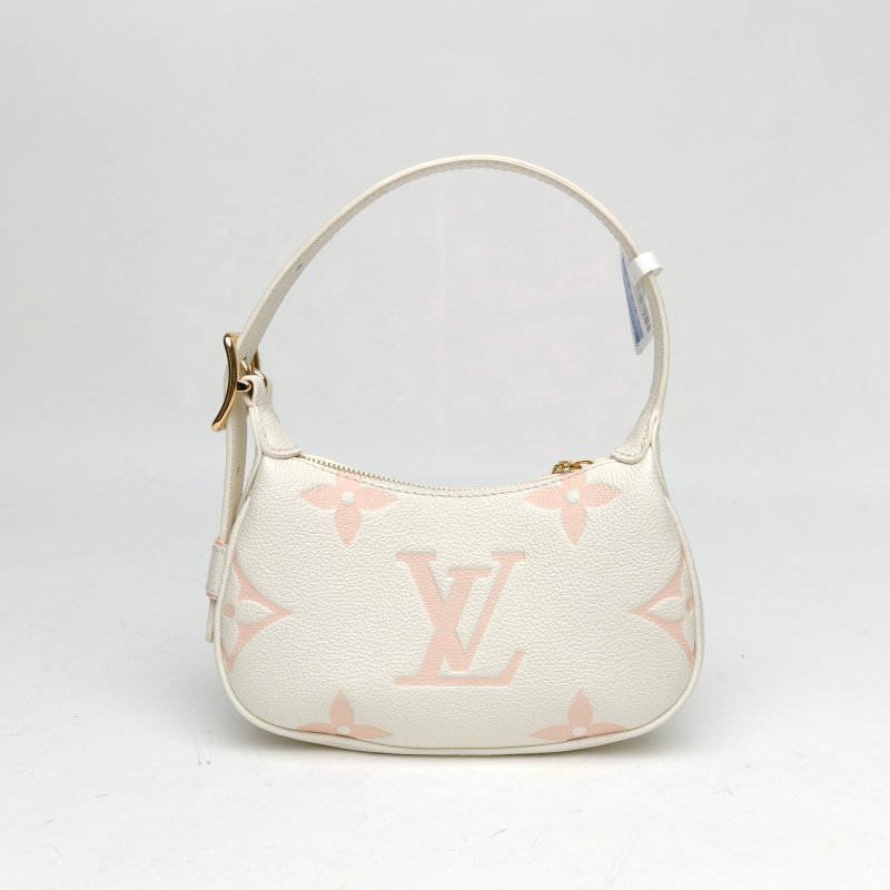 LOUIS VUITTON MoonMini白色牛皮晶片草莓牛奶肩背包-2