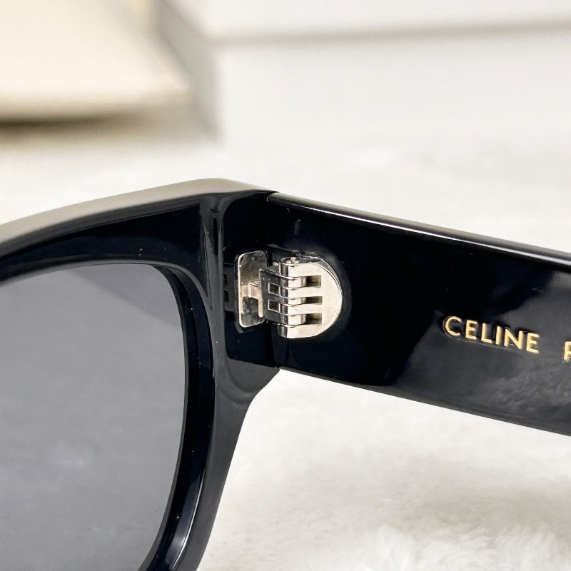 Celine CL40197U 黑膠框太陽眼鏡-14