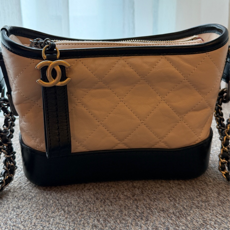 Chanel 流浪包 米黑配色｜經典熱門款-1