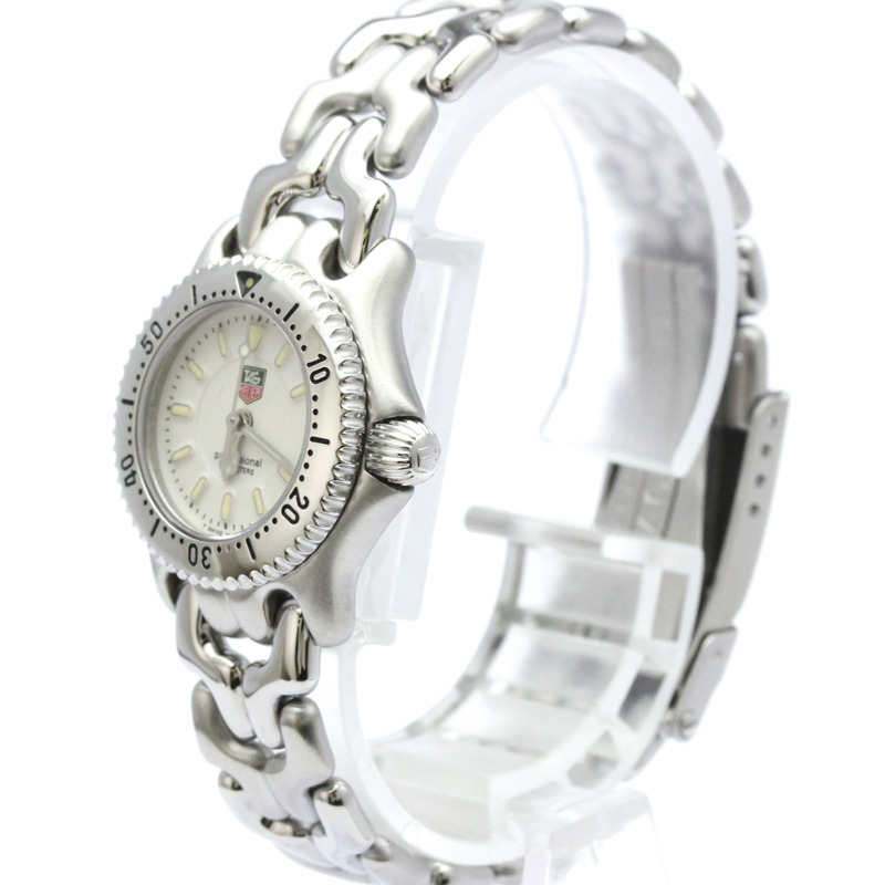 TAG HEUER Sel Professional 精鋼石英女錶 WG1412 拋光款-1