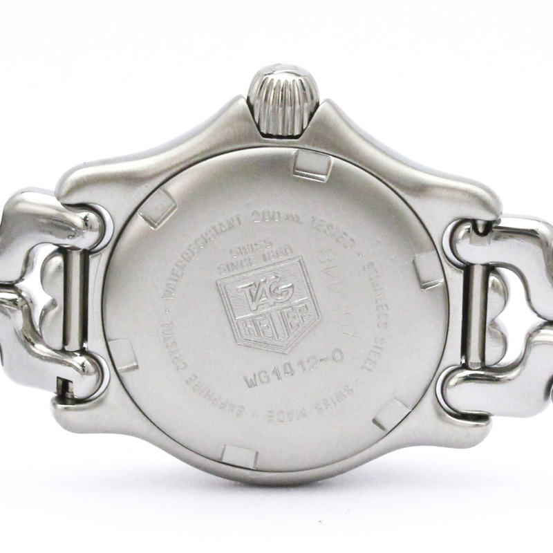 TAG HEUER Sel Professional 精鋼石英女錶 WG1412 拋光款-5