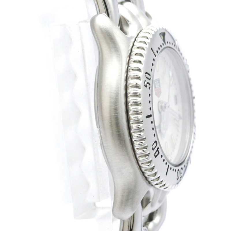 TAG HEUER Sel Professional 精鋼石英女錶 WG1412 拋光款-7