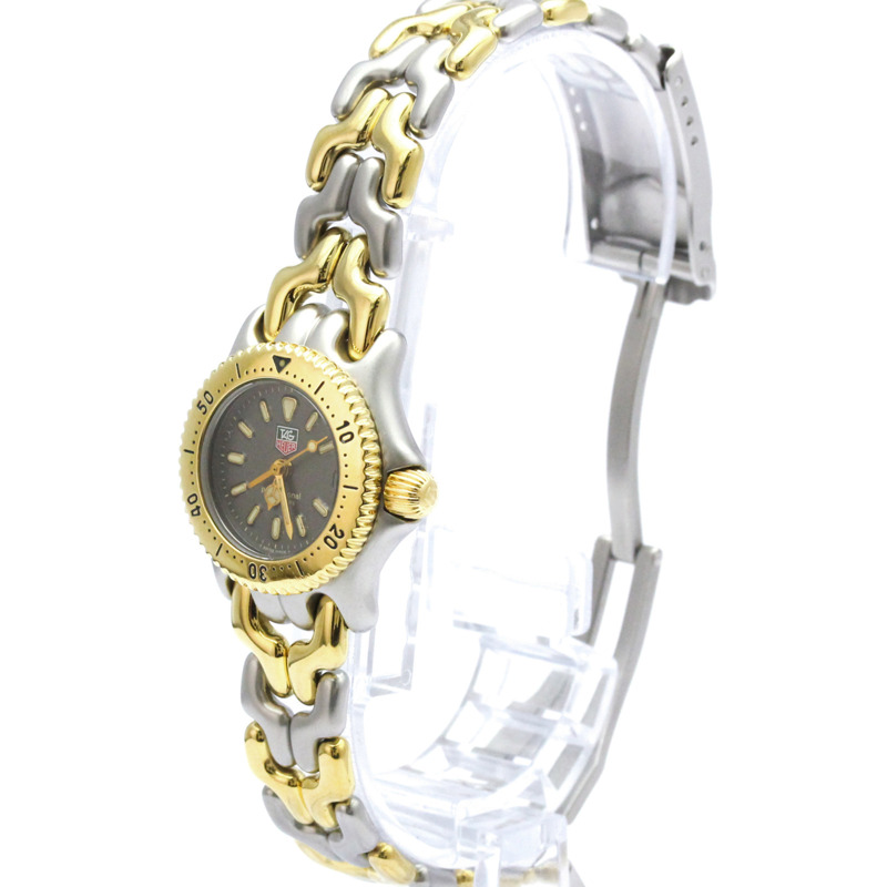 TAG HEUER Sel Professional 200公尺鍍金鋼女錶 S95.208 拋光-1