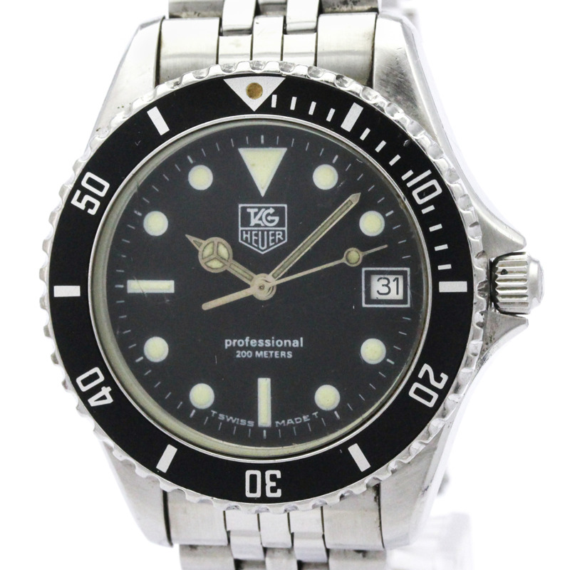 TAG HEUER 1000 不鏽鋼石英男士腕錶 980.013-0