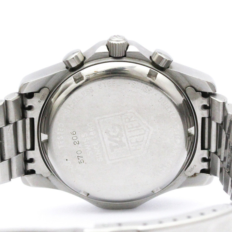 TAG HEUER 專業計時碼錶 精鋼石英男士腕錶 570.206-5