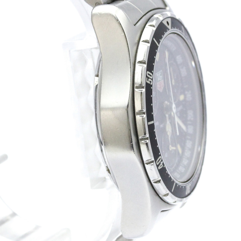 TAG HEUER 專業計時碼錶 精鋼石英男士腕錶 570.206-7