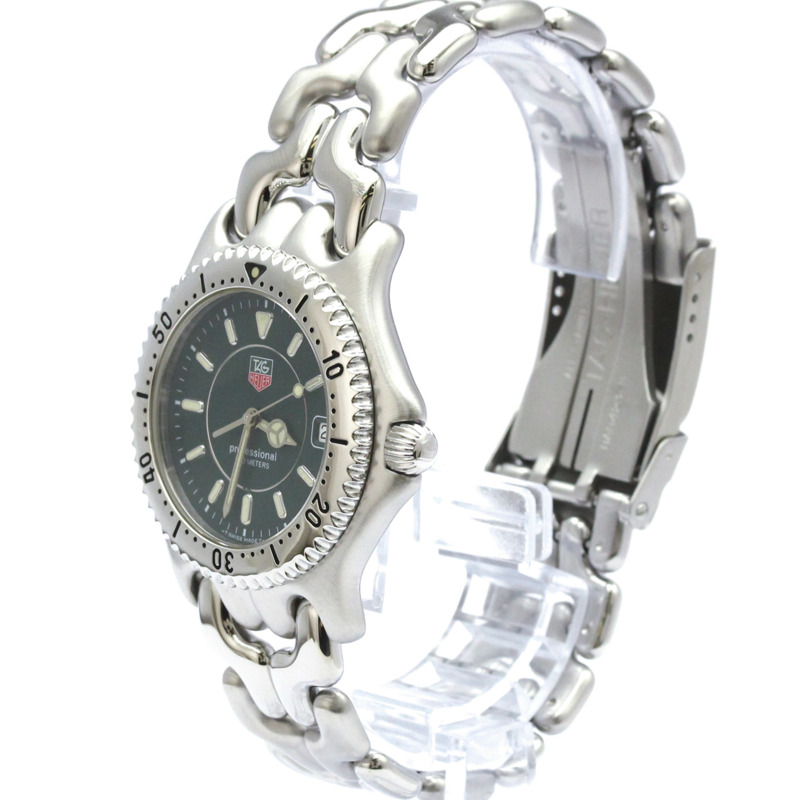 TAG HEUER Sel Professional 200米石英男錶 WG1119 拋光款-1