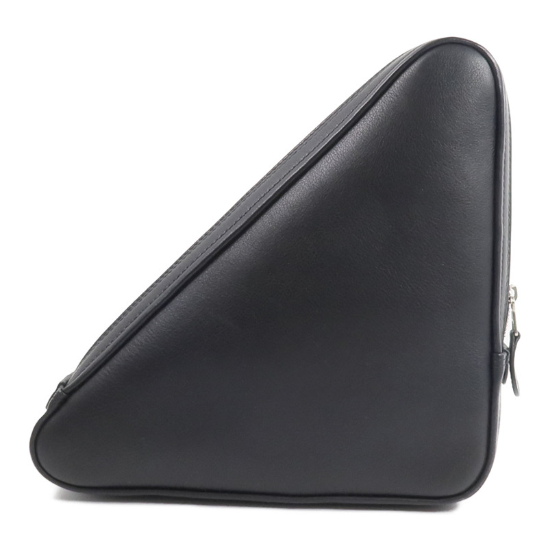BALENCIAGA 牛皮皮革Triangle Clutch手拿包-2