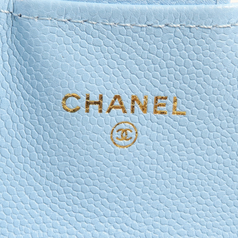 CHANEL 牛皮皮革Classic Flap Card Holder卡片套-12