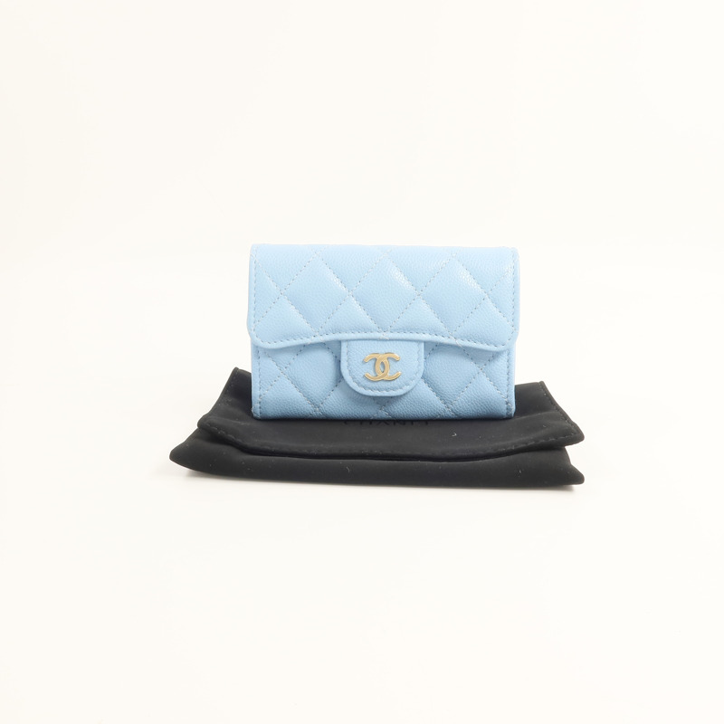CHANEL 牛皮皮革Classic Flap Card Holder卡片套-15