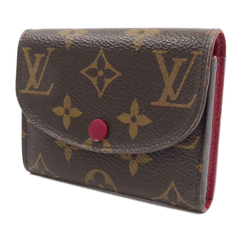 LOUIS VUITTON Monogram Rosalie零錢包-2