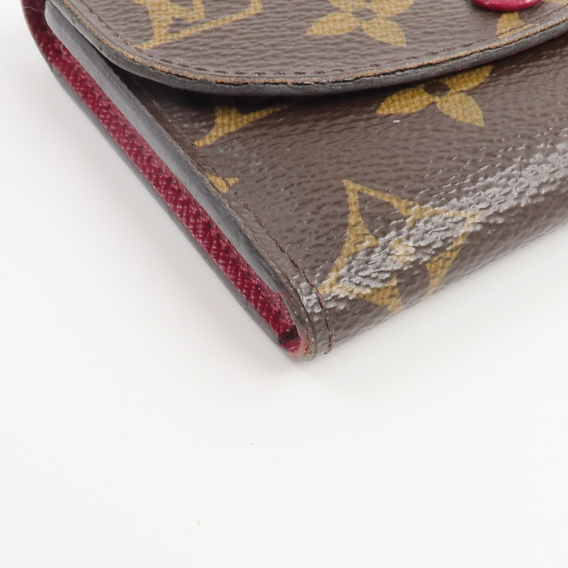 LOUIS VUITTON Monogram Rosalie零錢包-7