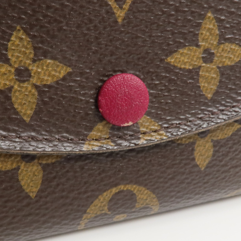 LOUIS VUITTON Monogram Rosalie零錢包-10
