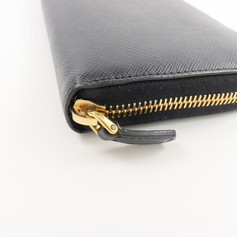 PRADA Saffiano皮革Long Wallet長錢包-7