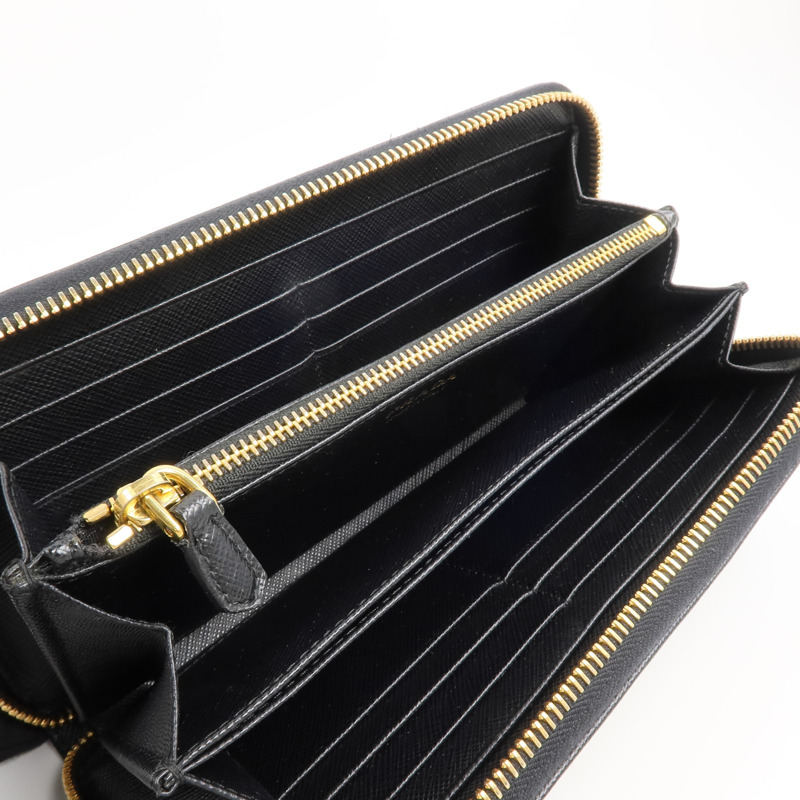 PRADA Saffiano皮革Long Wallet長錢包-8