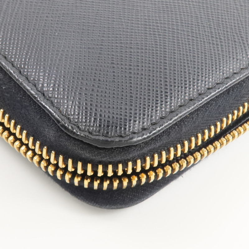 PRADA Saffiano皮革Long Wallet長錢包-11