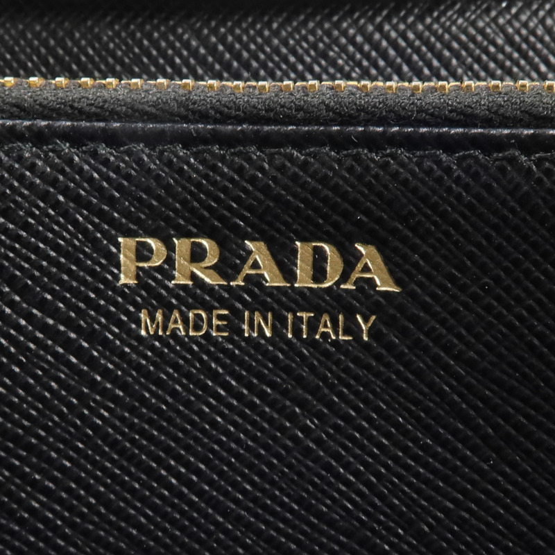 PRADA Saffiano皮革Long Wallet長錢包-13