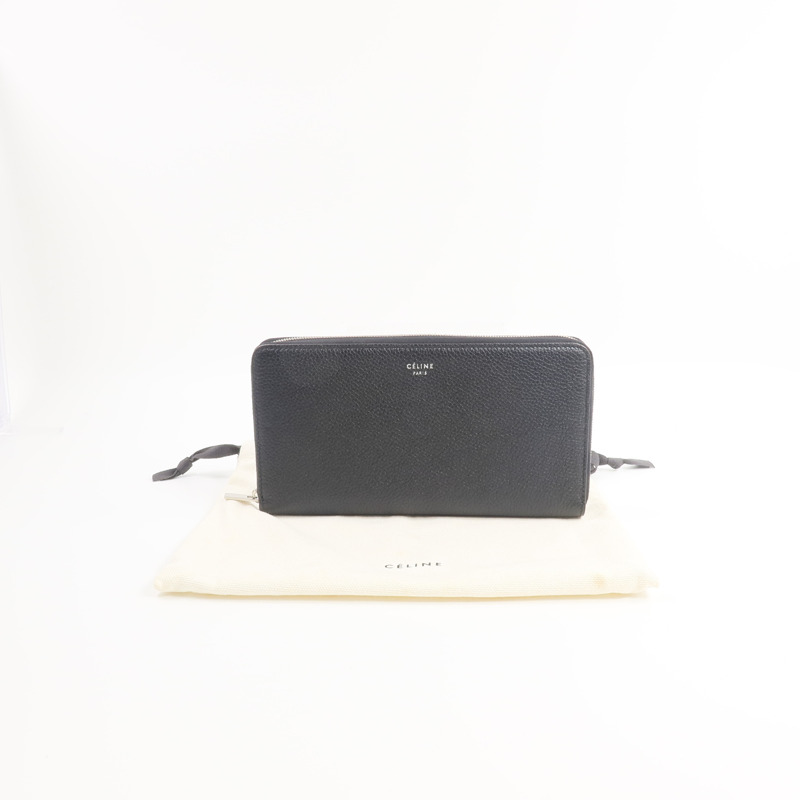 CELINE 牛皮皮革Long Wallet長錢包-17