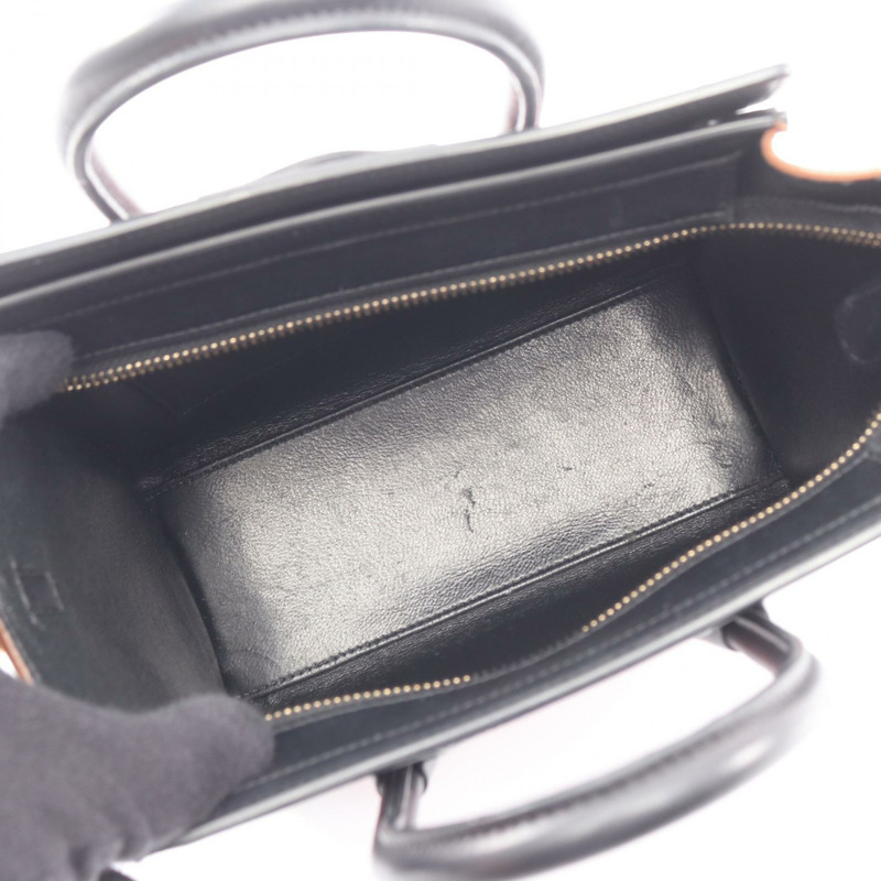 CELINE Luggage Nano Shopper 單肩斜背手提包 皮革二手-2