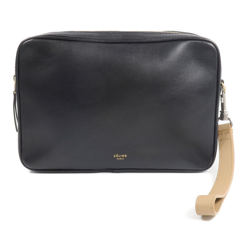 CELINE 牛皮皮革Dragonne Pouch手拿包
