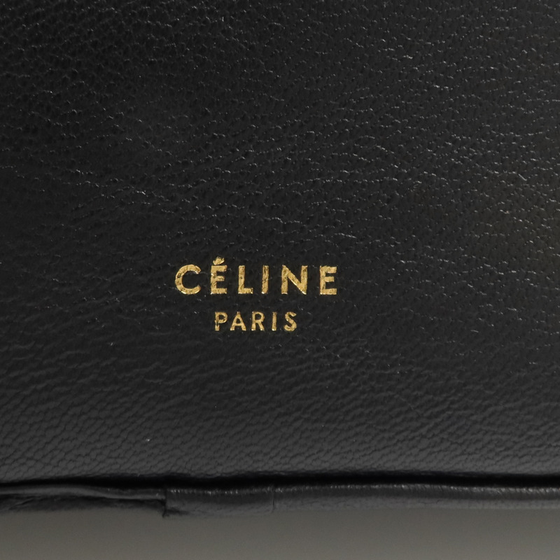 CELINE 牛皮皮革Dragonne Pouch手拿包-7