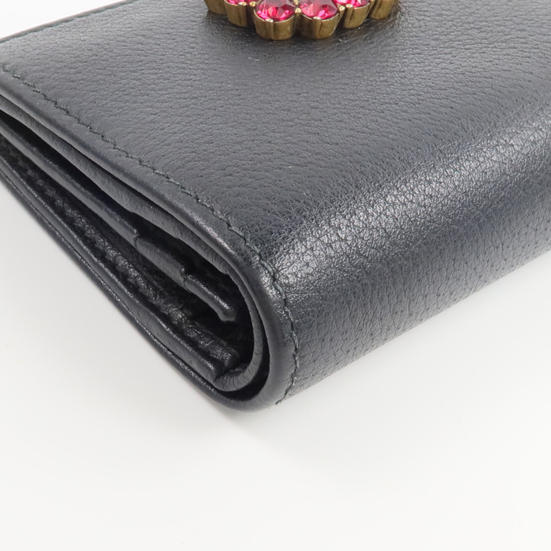 GUCCI 牛皮皮革GG Marmont Wallet錢包-8